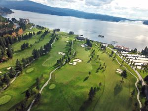 CDA Resort Finishers Aerial